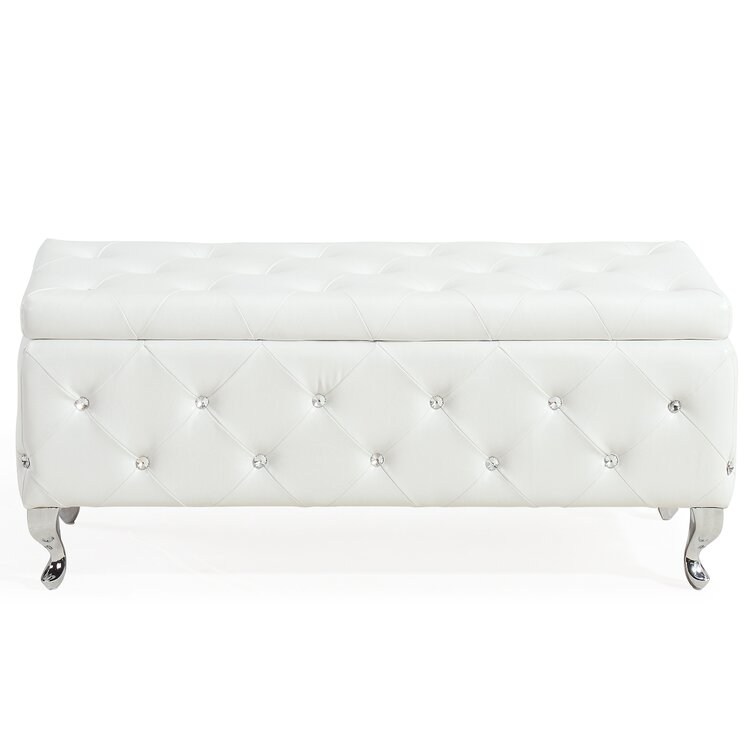 Wayfair leather 2024 storage ottoman